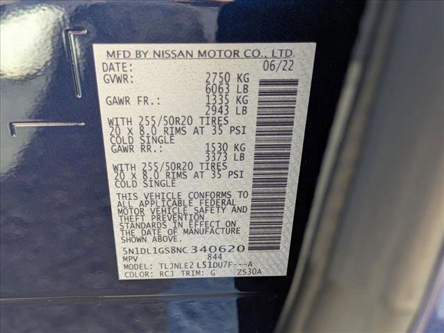 Used 2022 INFINITI QX60 Sensory w/ Vision Package image 26