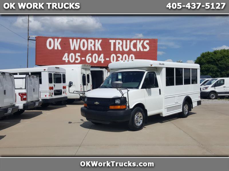 Used 2011 Chevrolet Express 3500 w/ School Bus Package RWD image 1