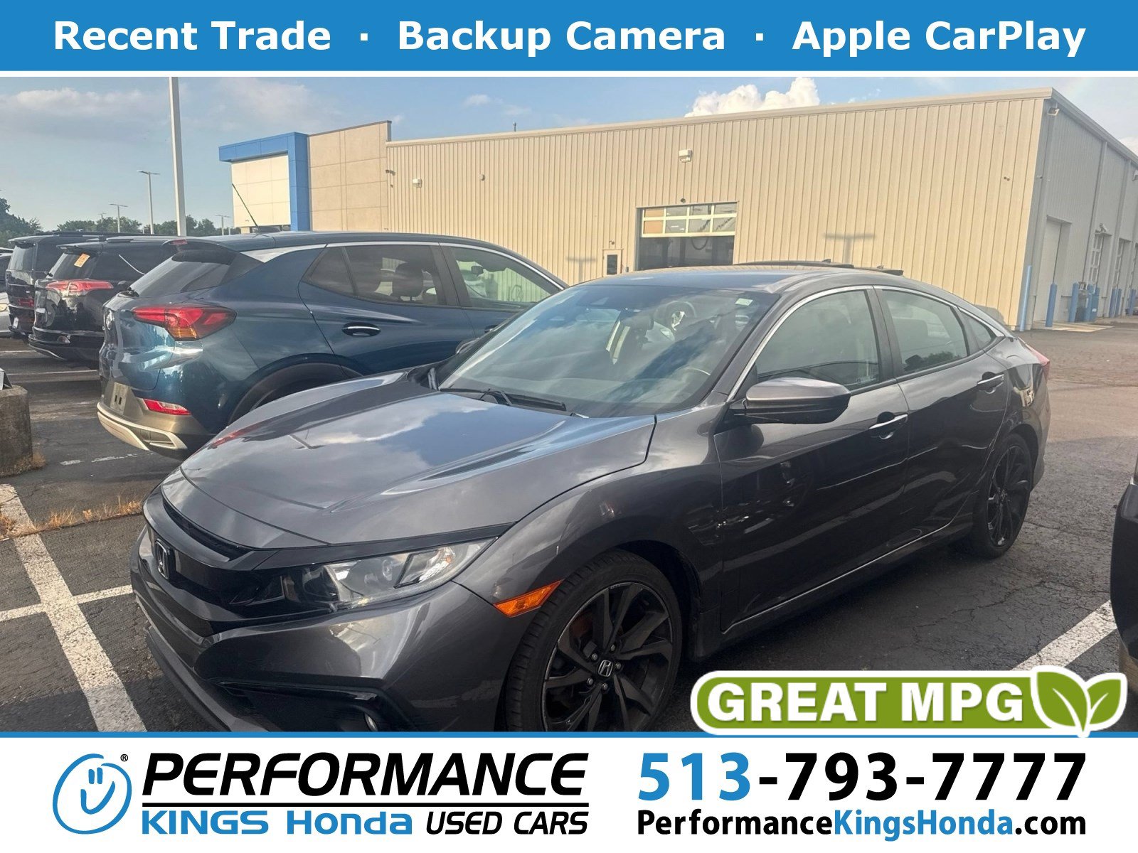 Used 2019 Honda Civic Sport image 1