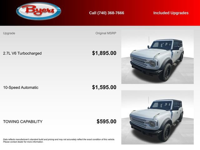 Used 2021 Ford Bronco Black Diamond image 5