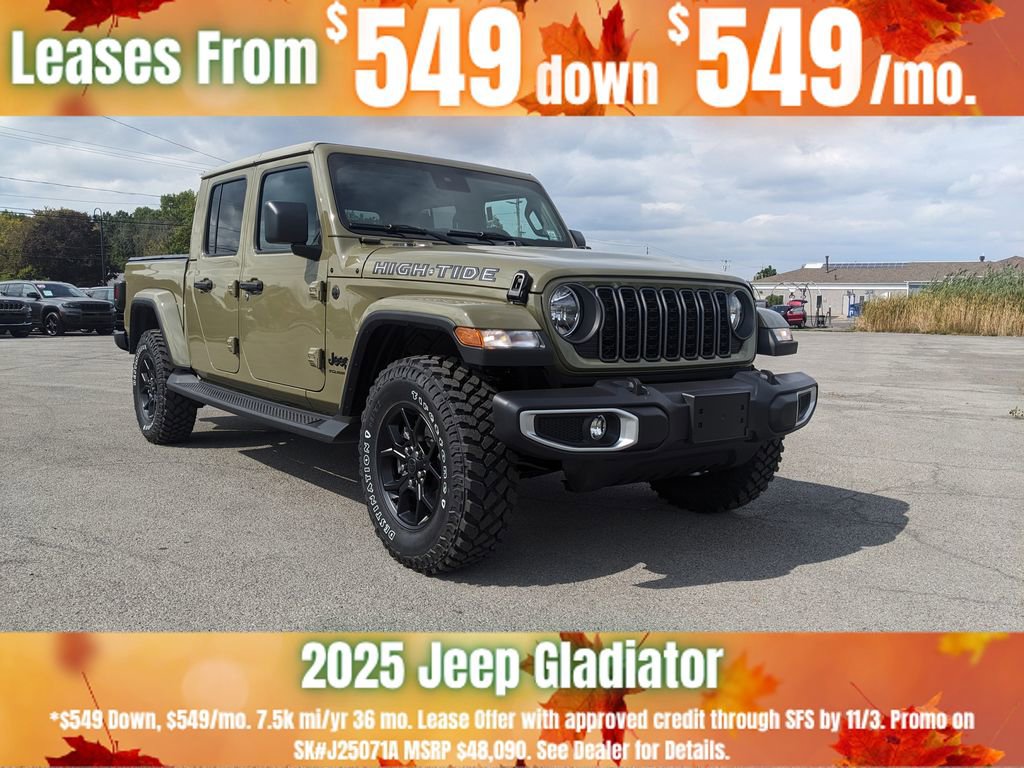 New 2025 Jeep Gladiator Sport