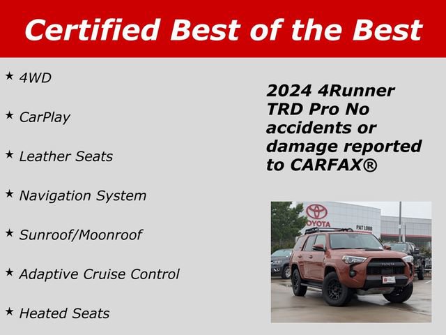 Certified 2024 Toyota 4Runner TRD Pro AWD/4WD image 41