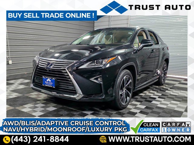 Used 2018 Lexus RX 450h AWD w/ Luxury Package image 1