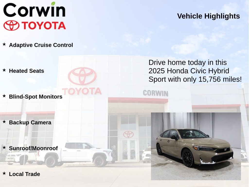 Used 2025 Honda Civic Sport image 6