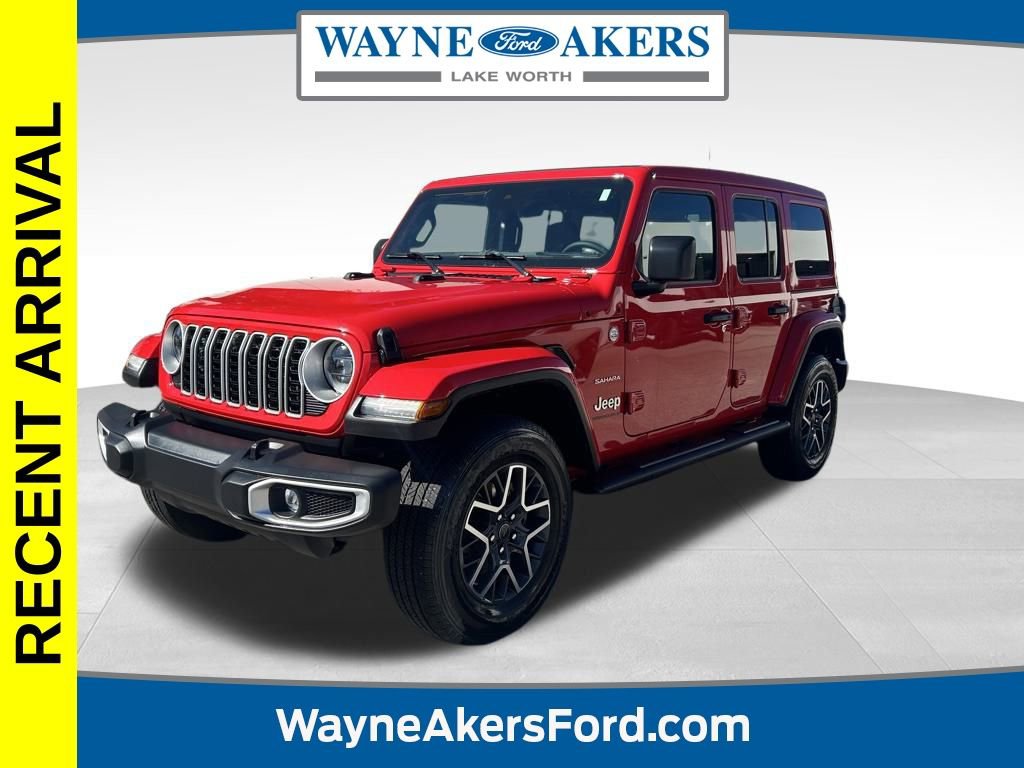 Used 2024 Jeep Wrangler Sahara w/ Technology Group