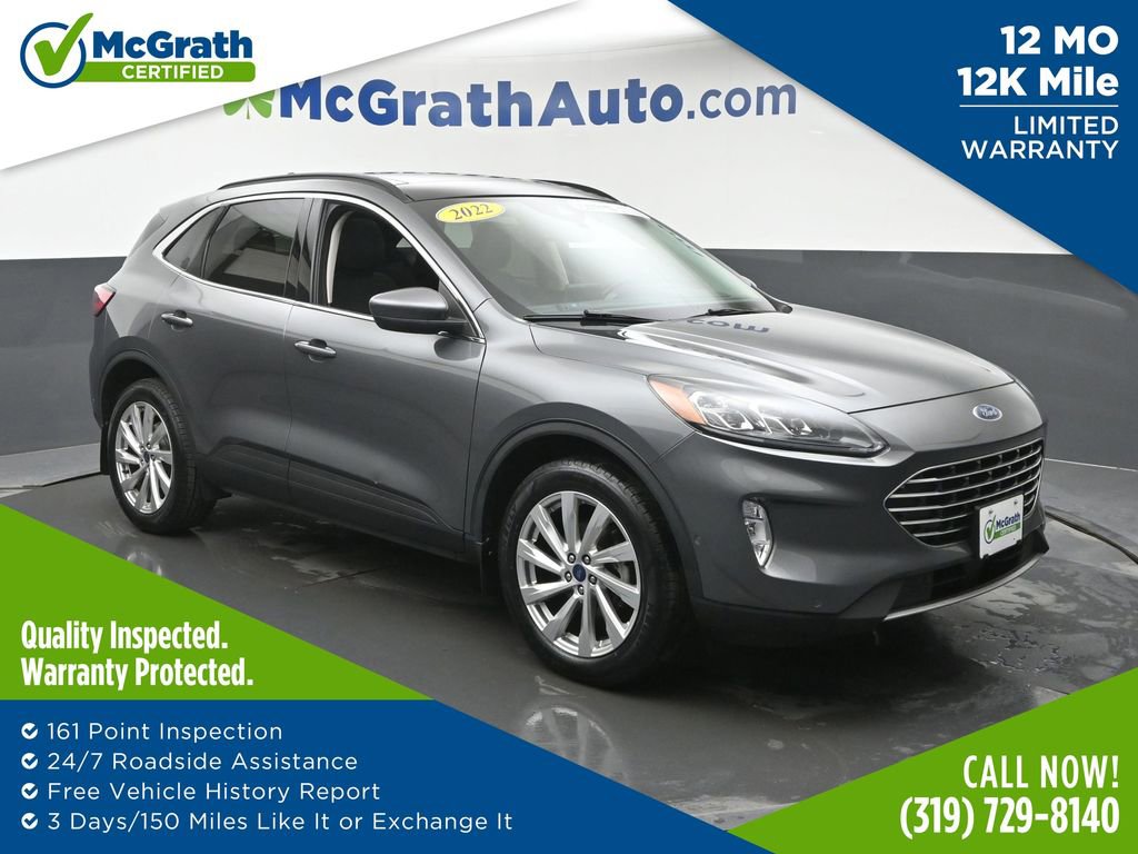 Used 2022 Ford Escape Titanium w/ Titanium Elite Package