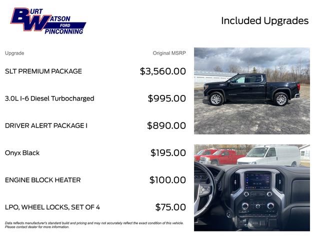 Used 2020 GMC Sierra 1500 SLT w/ SLT Premium Package image 3