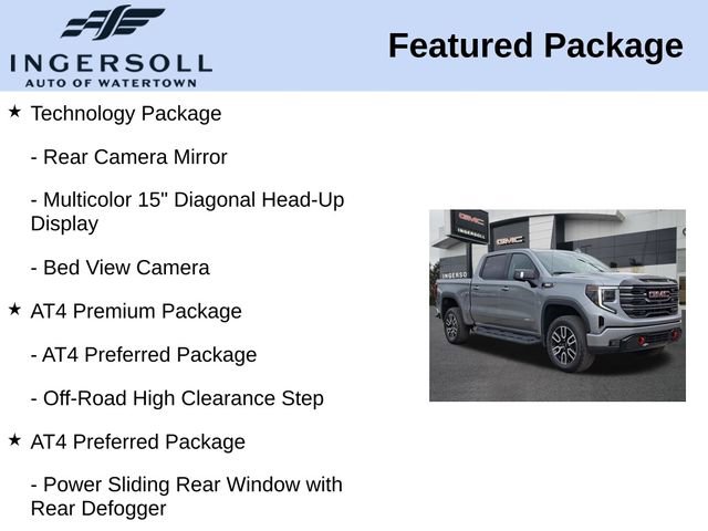 Used 2026 GMC Sierra 1500 AT4 w/ AT4 Premium Package AWD/4WD image 15