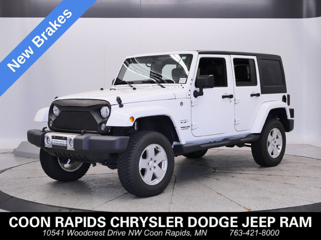 Certified 2017 Jeep Wrangler Unlimited Sahara w/ Connectivity Group AWD/4WD 360° Tour