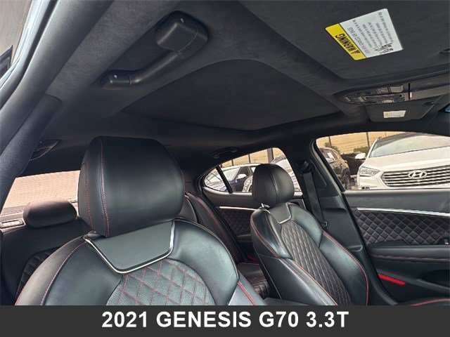 Used 2021 Genesis G70 3.3T w/ Sport Package image 15