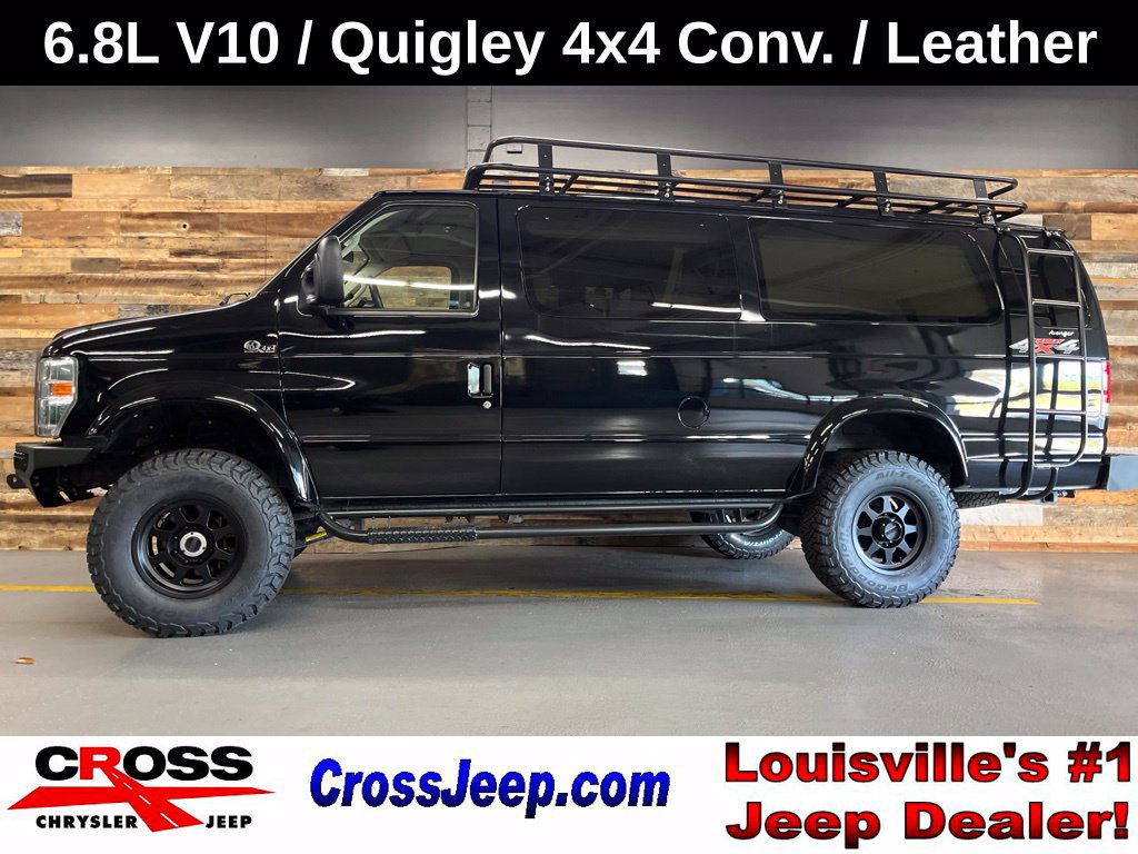 Used 2013 Ford E-350 and Econoline 350 Extended Super Duty w/ Commercial Cargo Van Pkg RWD image 1