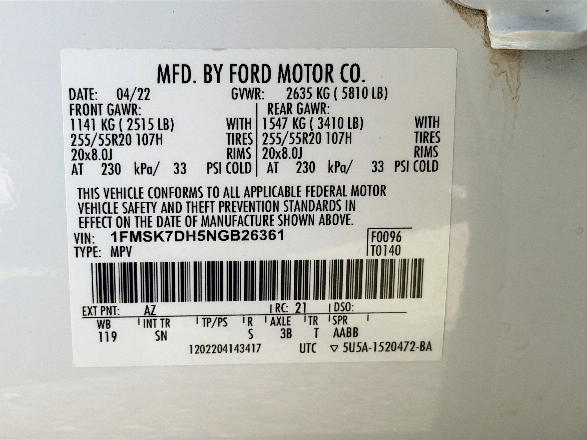 Used 2022 Ford Explorer XLT w/ Equipment Group 202A image 45