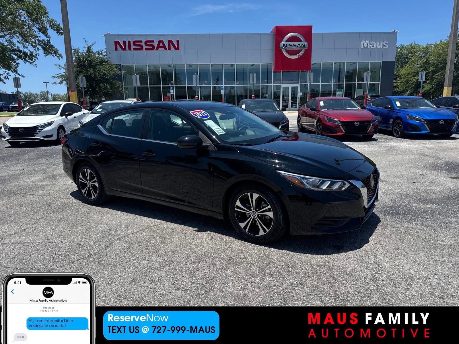 Used 2022 Nissan Sentra SV