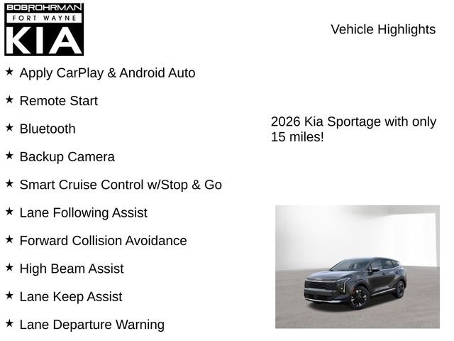 New 2026 Kia Sportage LX image 7