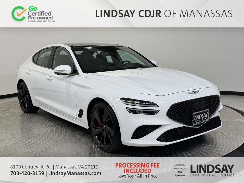 Used 2023 Genesis G70 3.3T w/ Sport Prestige Package