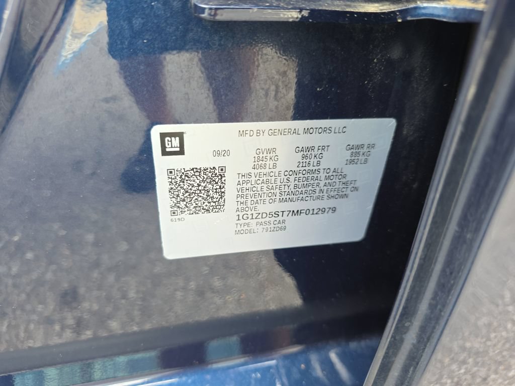 Used 2021 Chevrolet Malibu LT FWD image 29
