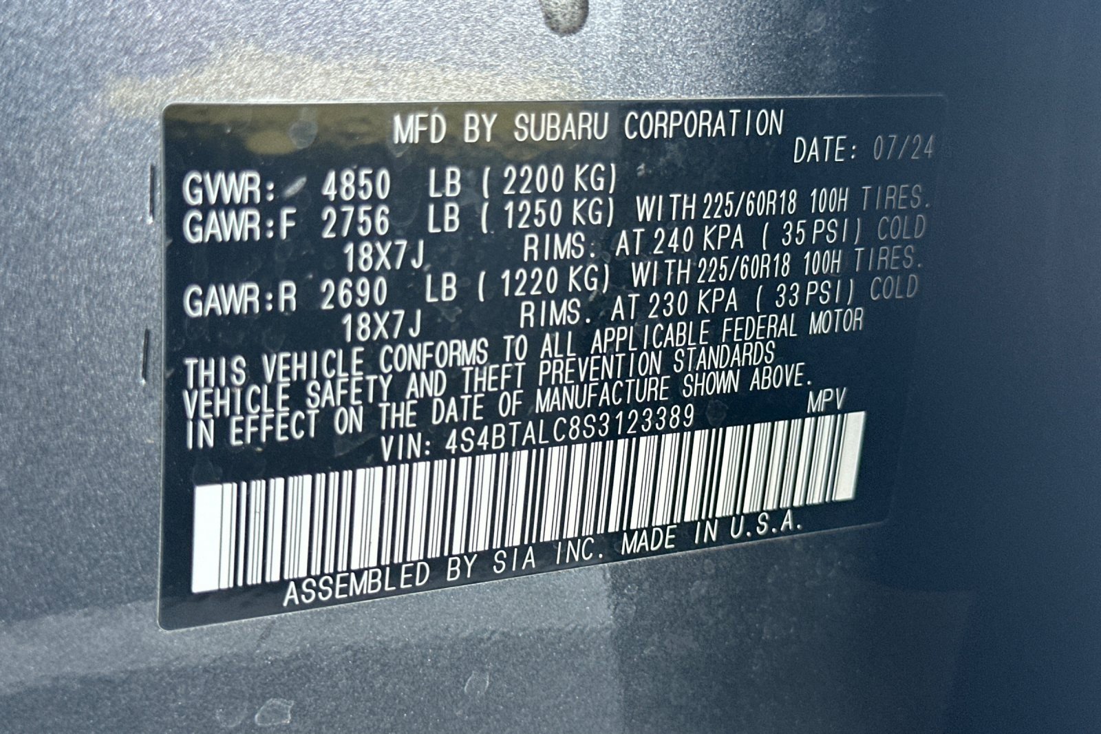 Used 2025 Subaru Outback Onyx Edition image 30