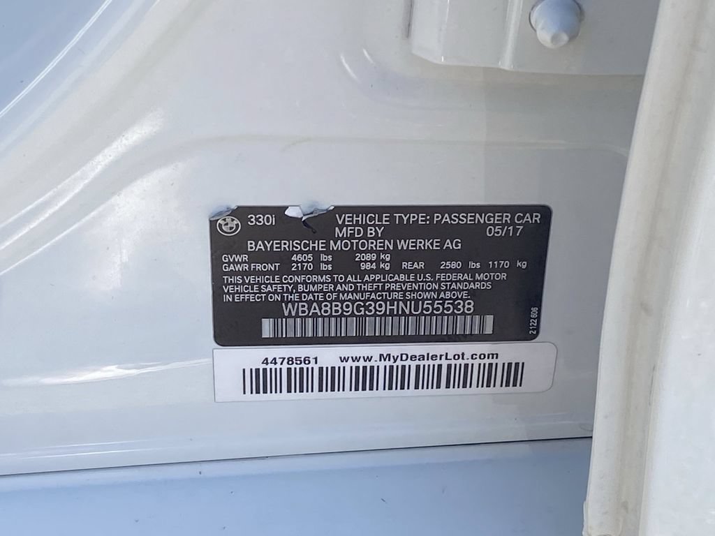 Used 2017 BMW 330i Sedan RWD image 34