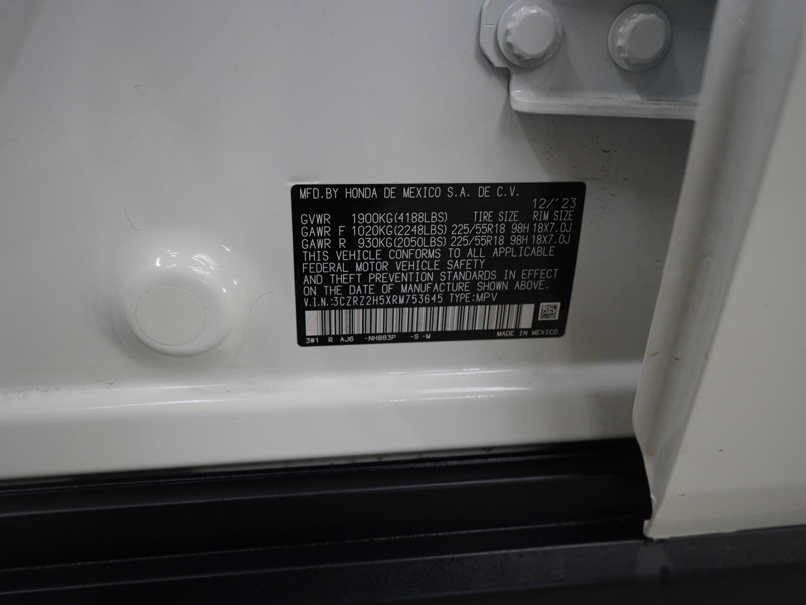 Used 2024 Honda HR-V Sport image 24