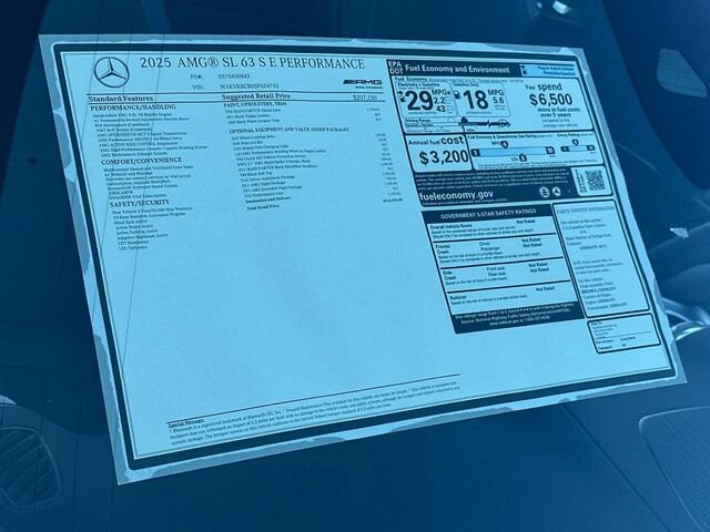 New 2025 Mercedes-Benz SL 63 AMG S e Performance 4MATIC image 28