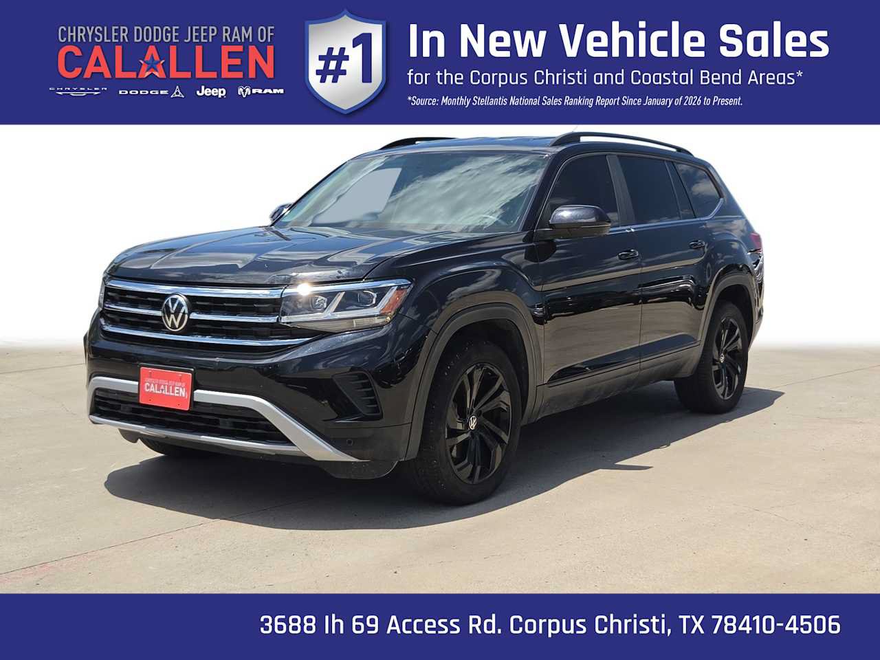 Used 2022 Volkswagen Atlas SE
