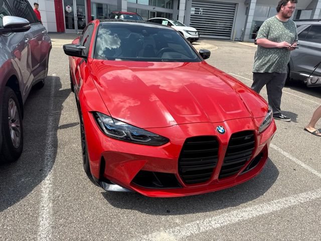 Used 2021 BMW M4 Competition w/ M Carbon Exterior Package RWD video 1