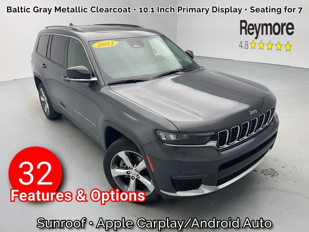 Used 2021 Jeep Grand Cherokee L Limited w/ Trailer Tow Group (B)