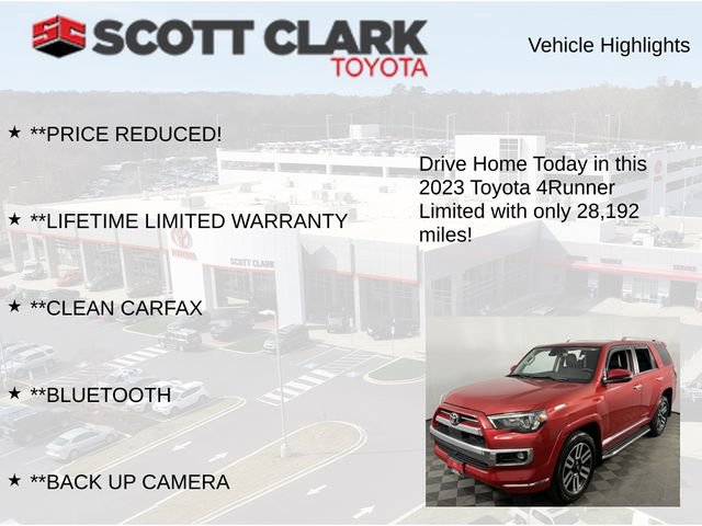 Used 2023 Toyota 4Runner Limited image 12