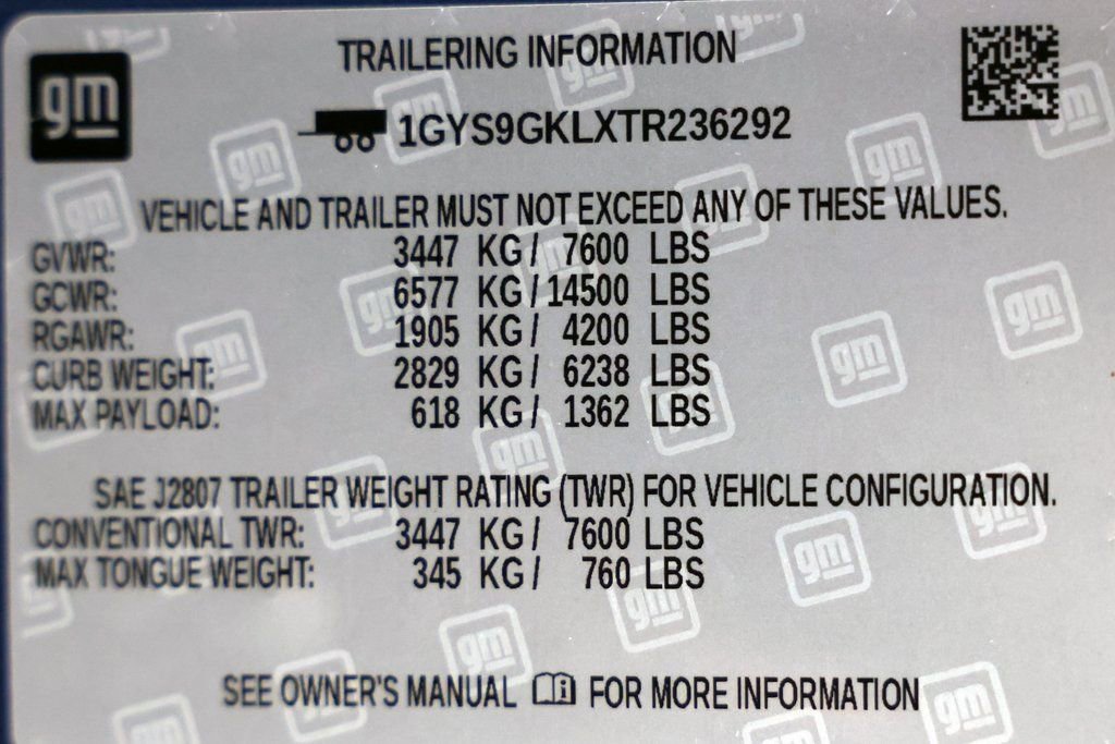 Used 2026 Cadillac Escalade Platinum Sport w/ LPO, Floor Liner Package image 64