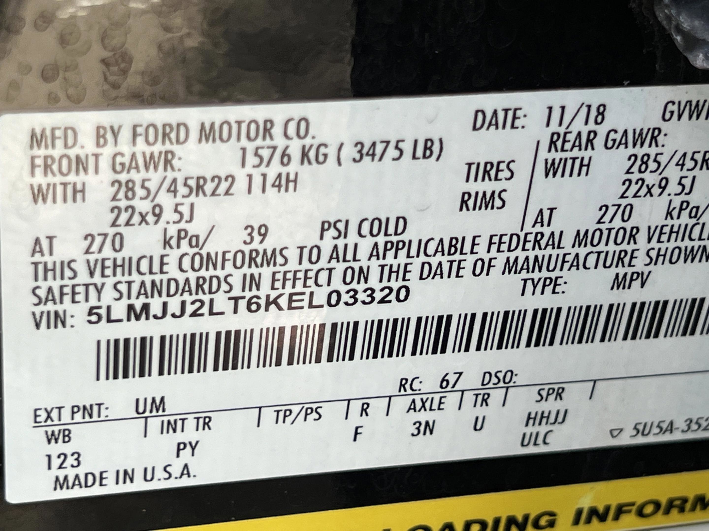 Used 2019 Lincoln Navigator Reserve AWD/4WD image 32