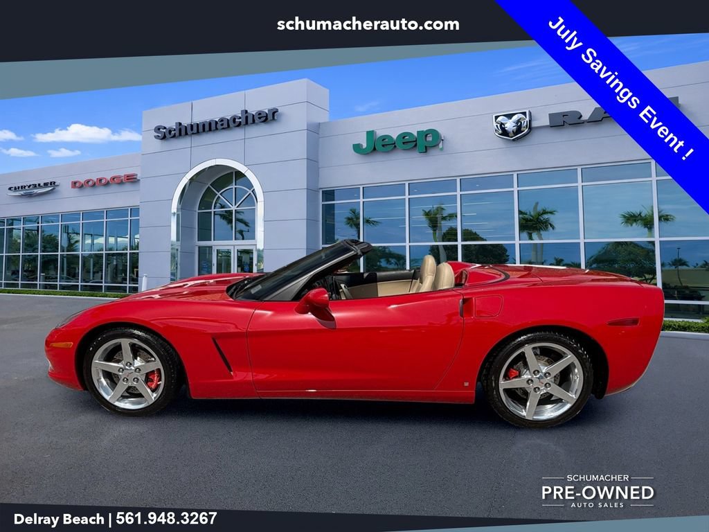 Used 2006 Chevrolet Corvette Convertible w/ Preferred Equipment Group RWD image 4