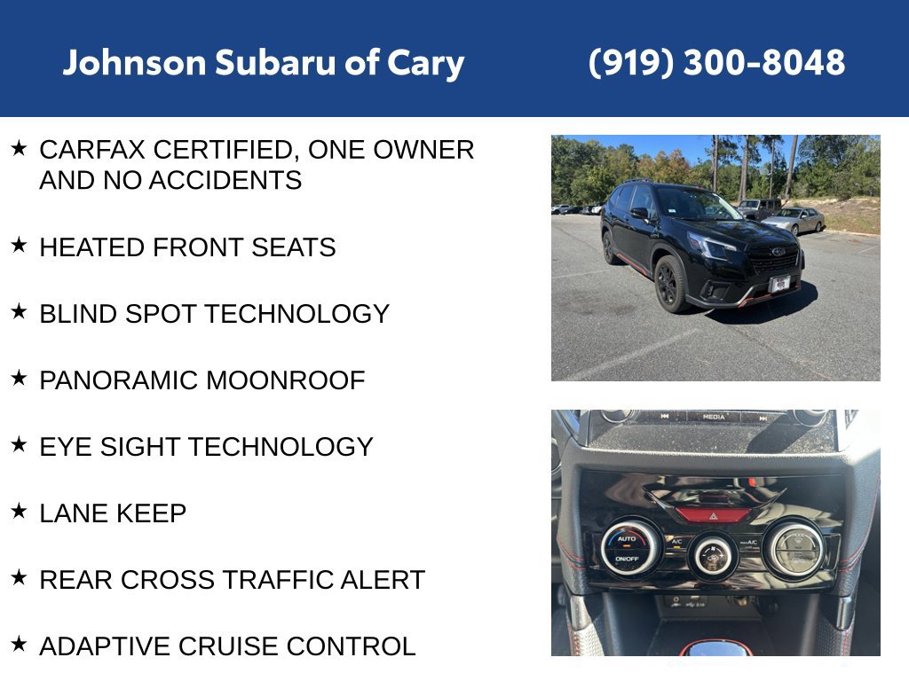 Used 2023 Subaru Forester Sport AWD/4WD image 6