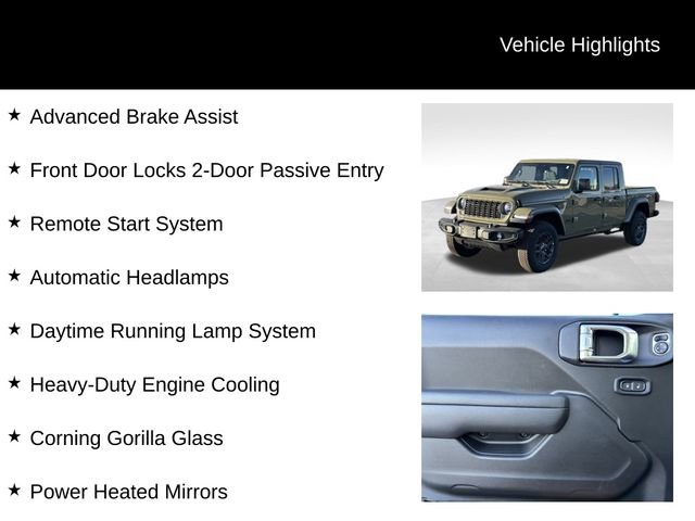 New 2026 Jeep Gladiator Sport AWD/4WD image 15