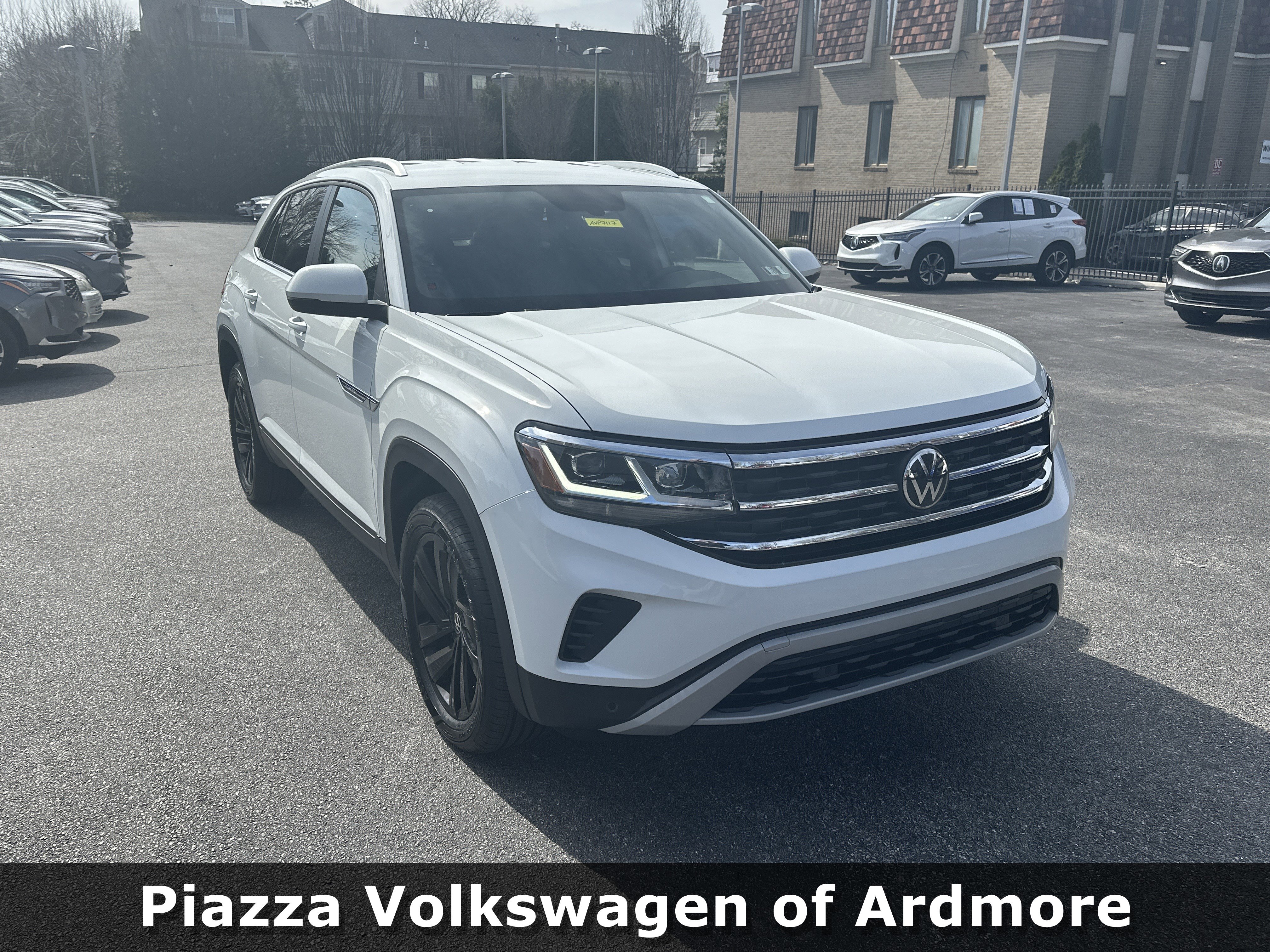 Certified 2023 Volkswagen Atlas Cross Sport SE w/ Black Wheel Package image 1