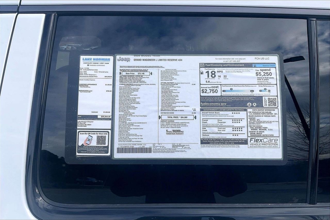 New 2026 Jeep Grand Wagoneer L Limited image 41