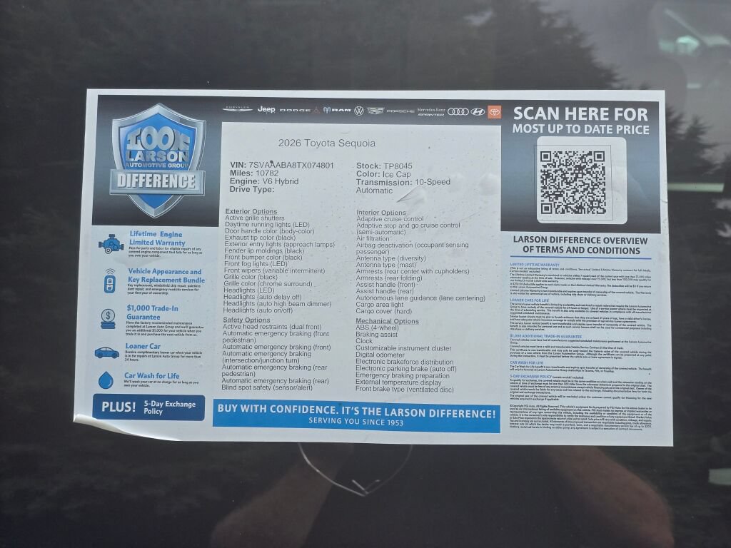 Certified 2026 Toyota Sequoia SR5 AWD/4WD image 48