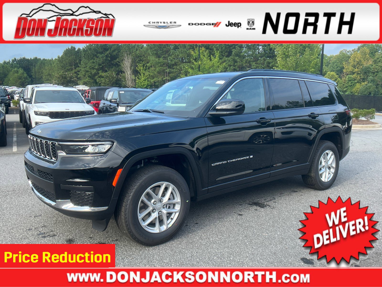 New 2025 Jeep Grand Cherokee L Laredo