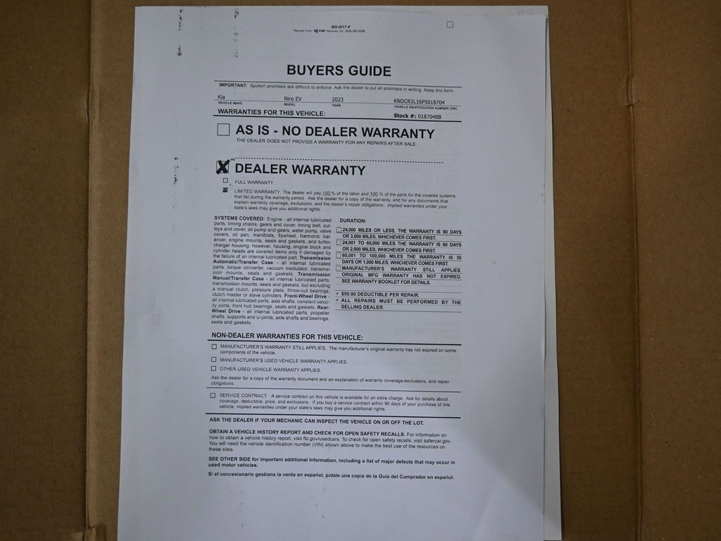 Used 2023 Kia Niro Wind image 10