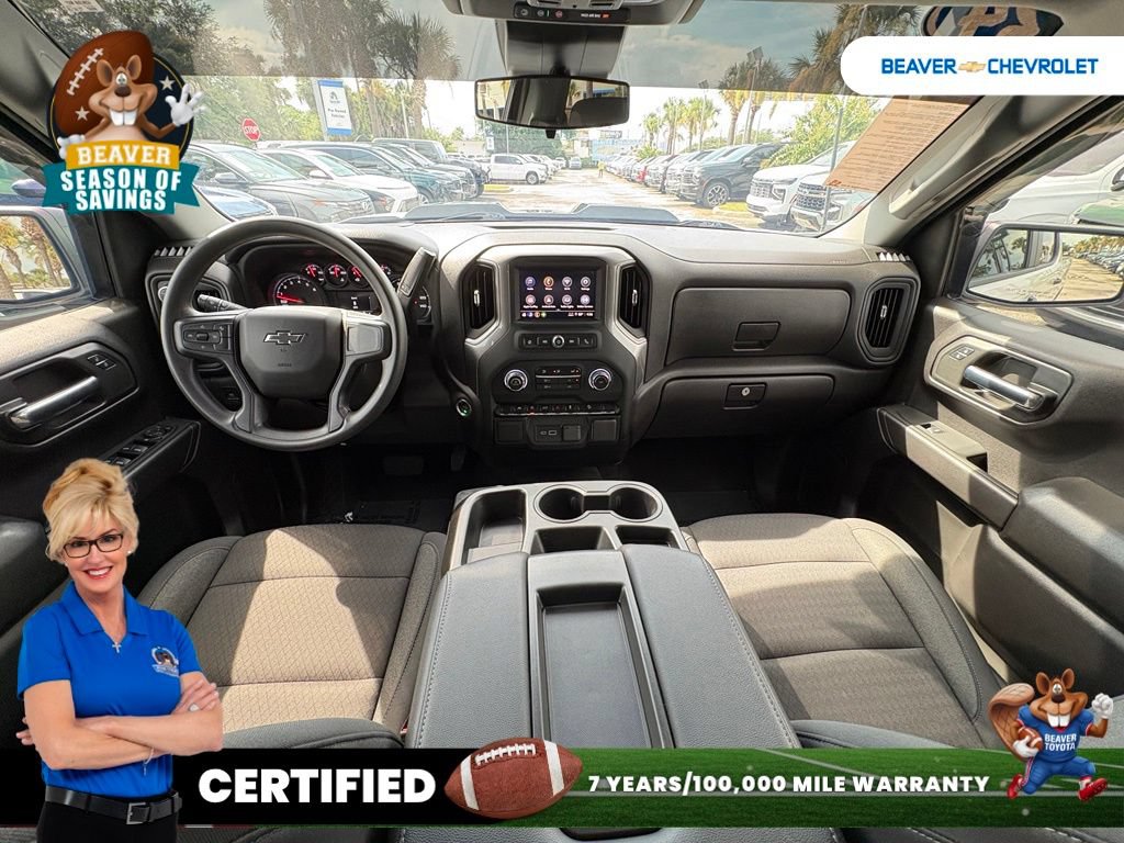 Used 2024 Chevrolet Silverado 1500 Custom Trail Boss AWD/4WD image 22