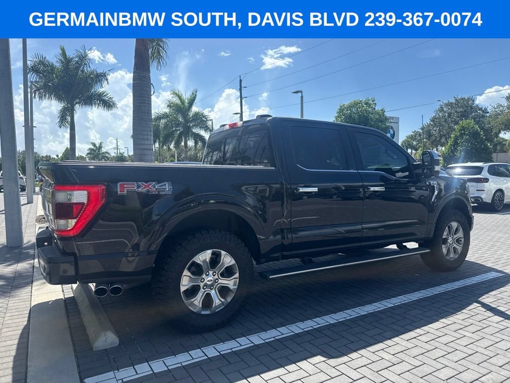 Used 2021 Ford F150 Platinum w/ Equipment Group 701A High AWD/4WD image 7