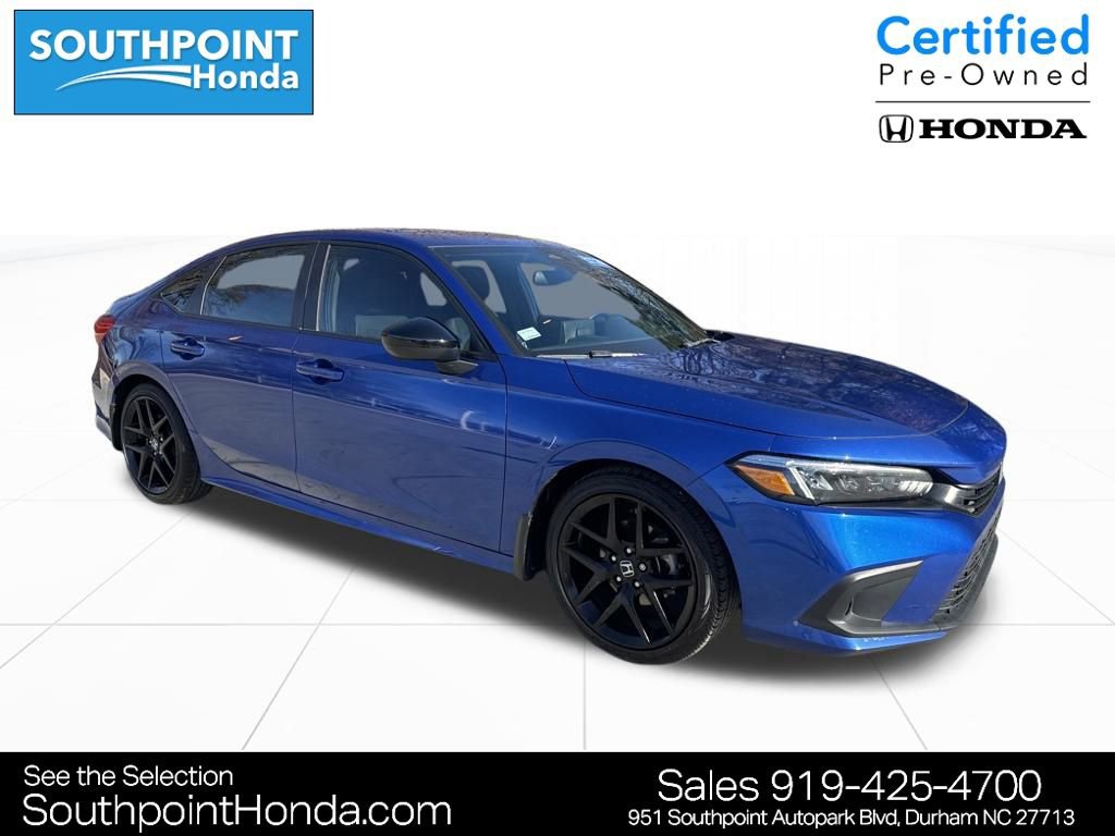 Certified 2022 Honda Civic Sport