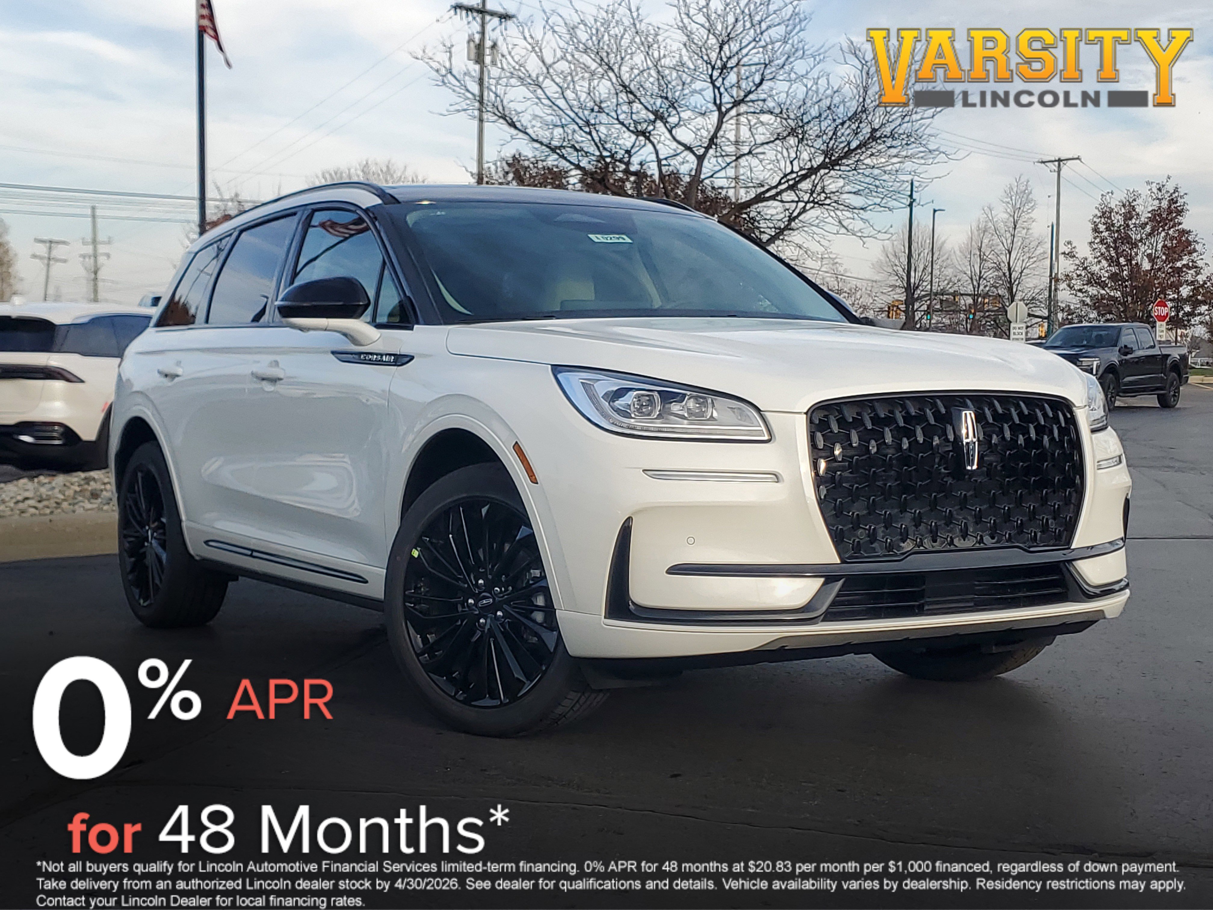 New 2026 Lincoln Corsair Reserve w/ Jet Appearance Package image 1