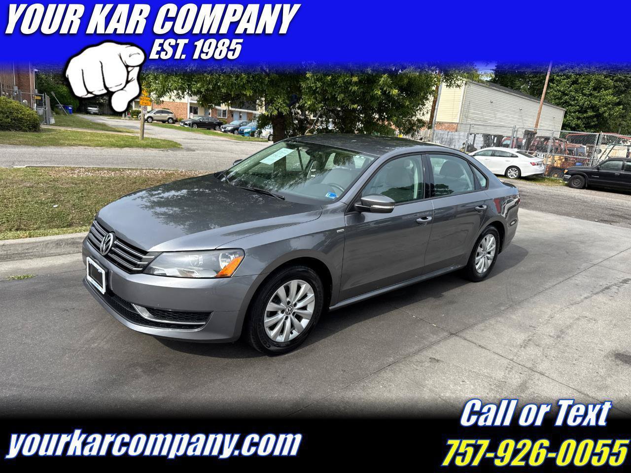 Used 2015 Volkswagen Passat 1.8T Wolfsburg Edition FWD image 1