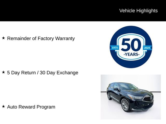 Used 2024 Acura RDX w/ Technology Package AWD/4WD image 5