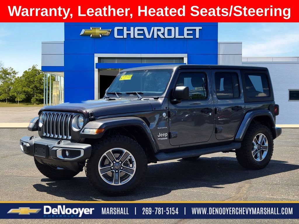 Used 2018 Jeep Wrangler Unlimited Sahara AWD/4WD image 1