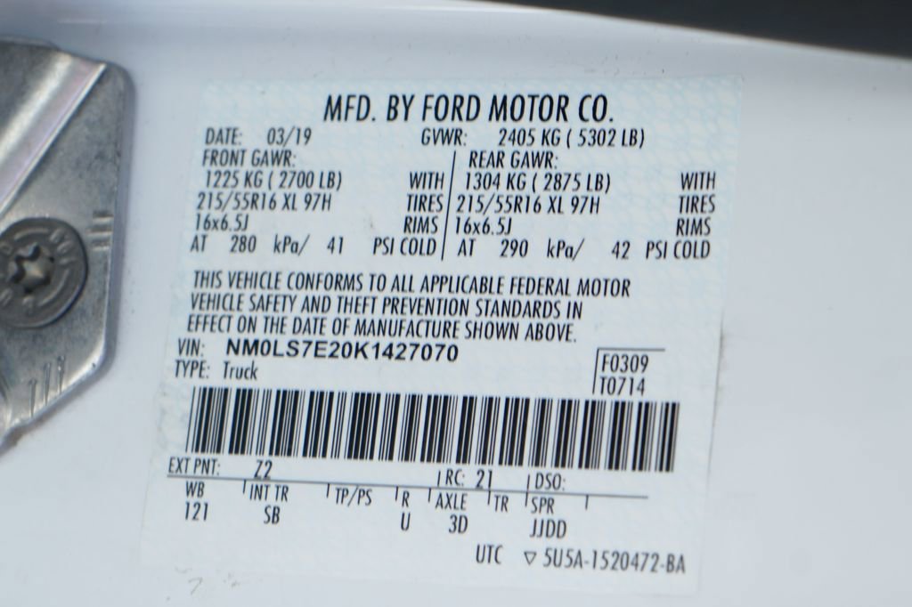 Used 2019 Ford Transit Connect XL image 44