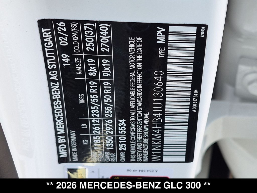 Certified 2026 Mercedes-Benz GLC 300 4MATIC image 34