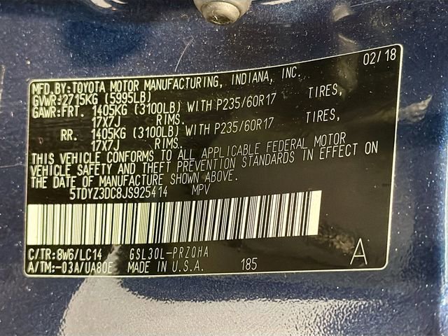Used 2018 Toyota Sienna XLE FWD image 26