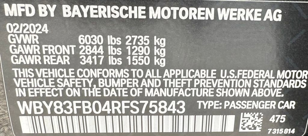 Certified 2024 BMW i4 xDrive40i w/ Premium Package image 39