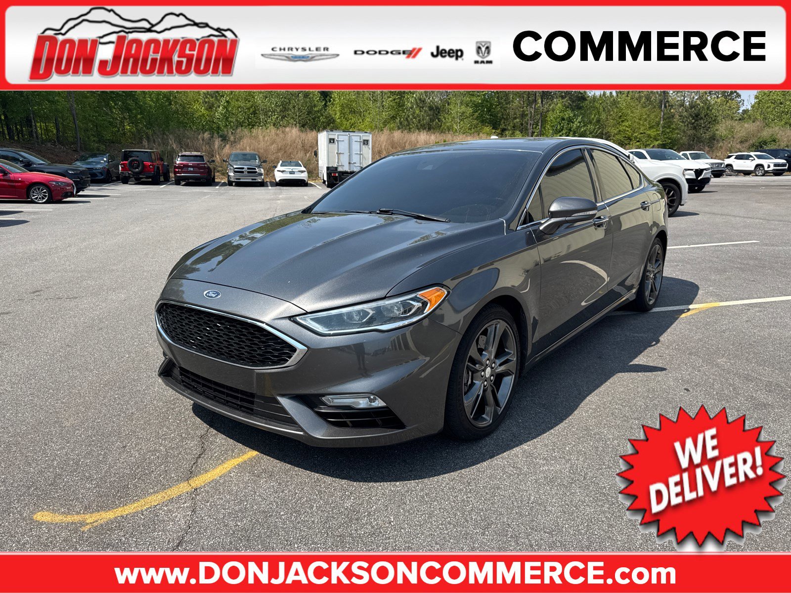 Used 2017 Ford Fusion Sport w/ Equipment Group 401A image 1